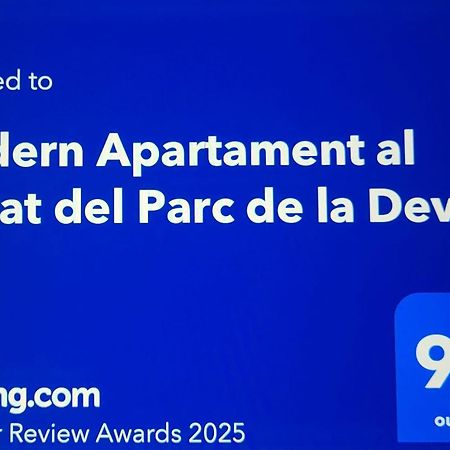 Modern Apartament Al Costat Del Parc De La Devesa Girona Exterior foto
